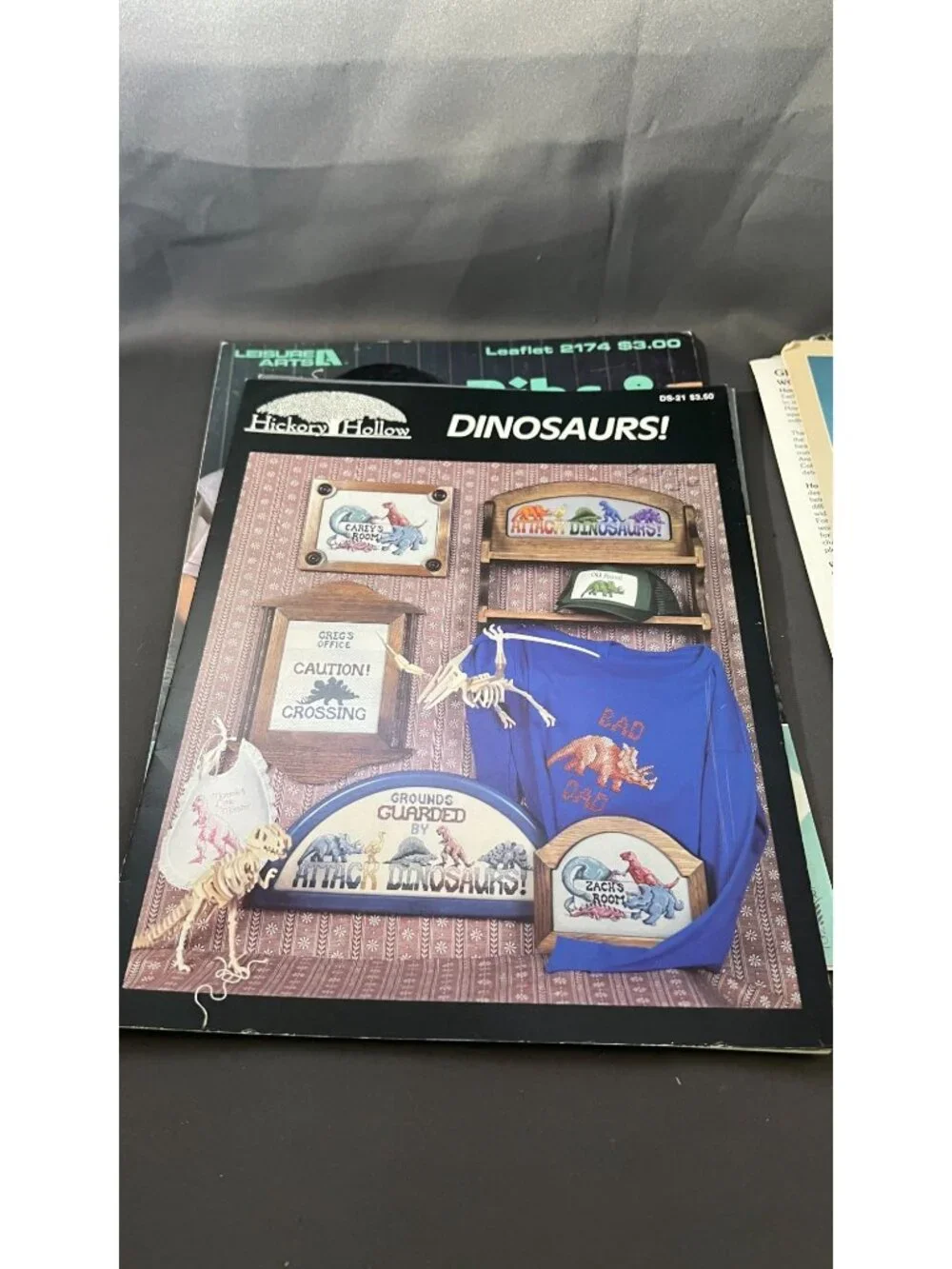 Vintage Cross-Stitch Leaflets Bundle Canterbury Designs Baby Patterns